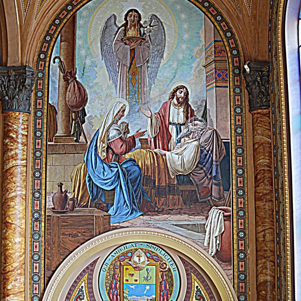 Painel antes do início do restauro - 15/01/2014 - 8h